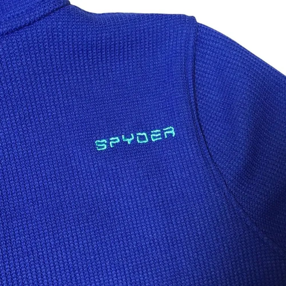 Spyder Endure Stryke Knit Jacket Full Zip Long Sleeve Mock Neck Knit Youth XL 18